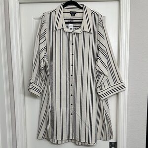 City Chic button down tunic